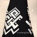 Tessuto Abaya africano stampato Nida 100% poliestere personalizzato